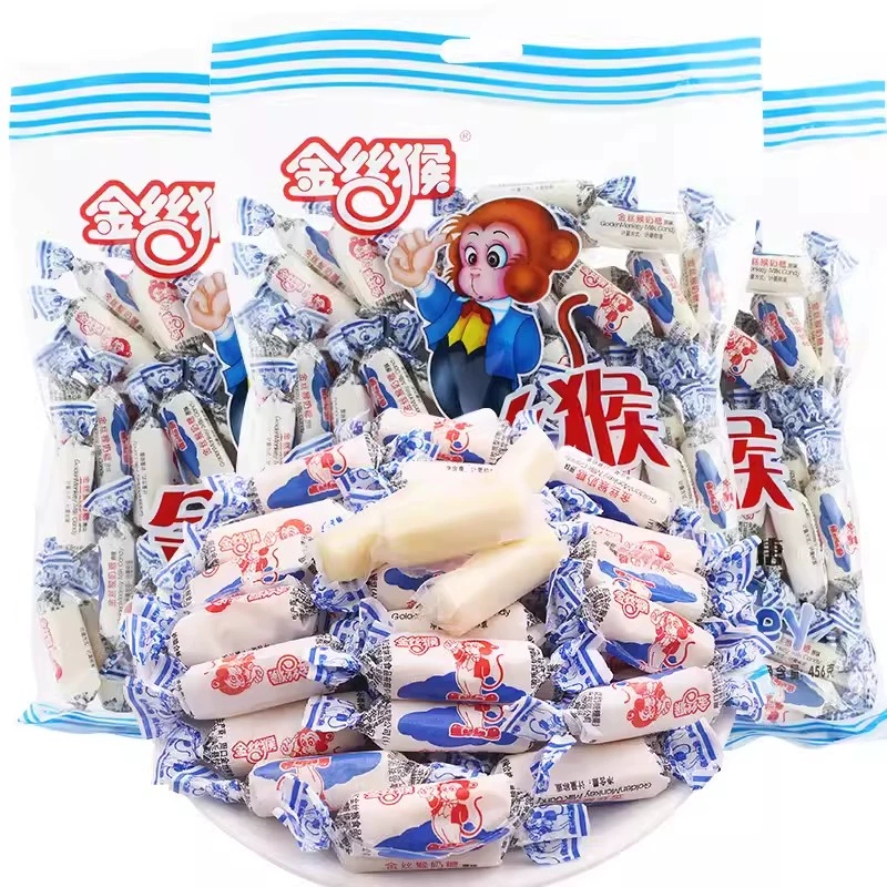 3袋金丝猴奶糖118g 清仓牛奶糖婚庆糖果经典牛奶喜糖批发零售奶糖