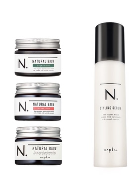 日本napla N. styling serum湿发感造型乳液护卷防毛躁保湿护发乳