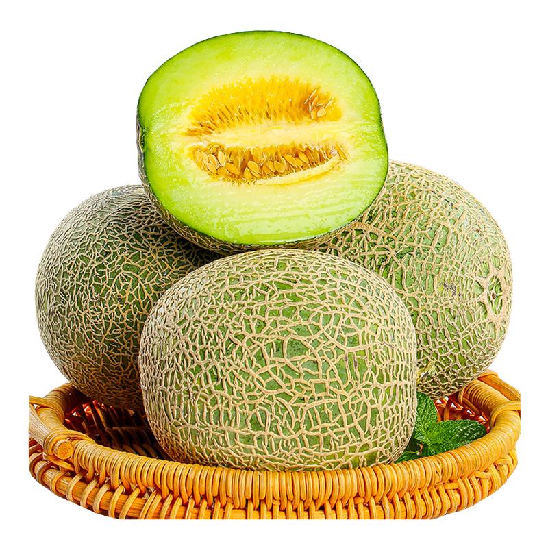 海南网纹蜜瓜 玫珑冰淇淋蜜瓜当季新鲜水果整箱
