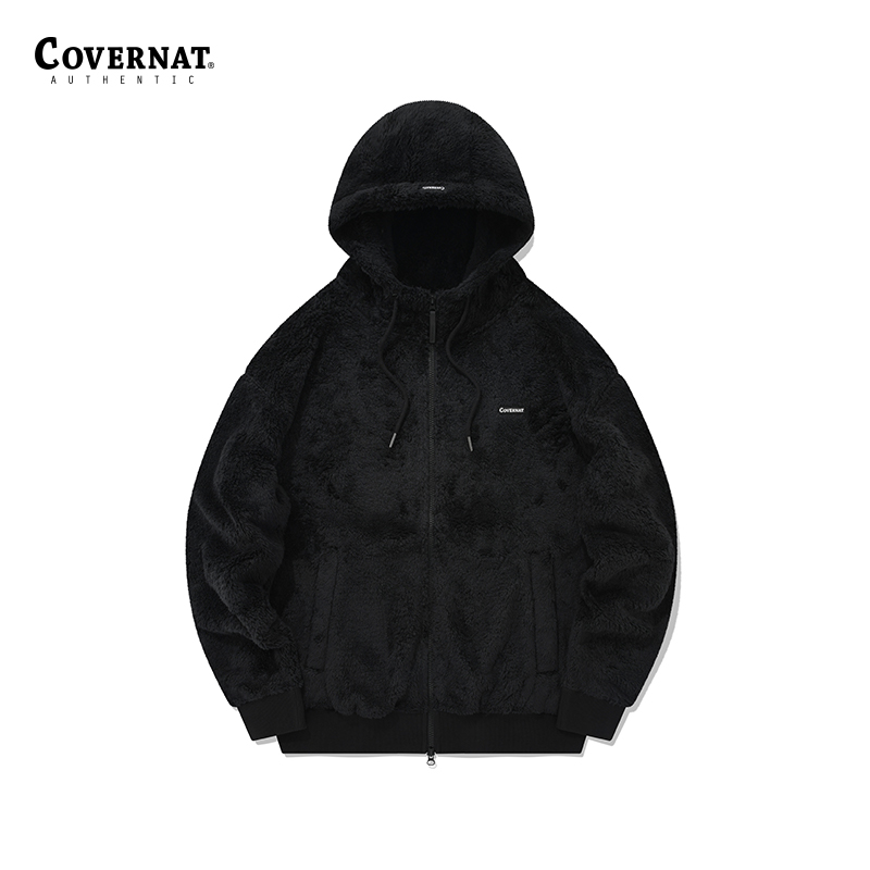 Covernat毛绒外套夹克