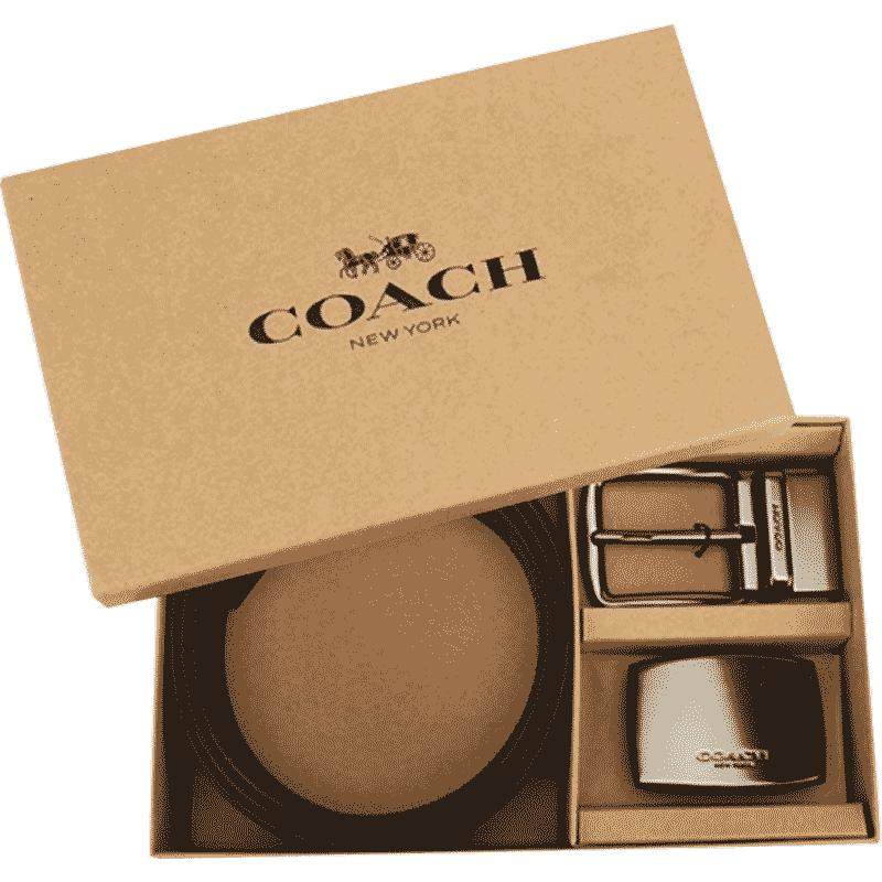 COACH蔻驰男士双头腰带商务休闲款619元