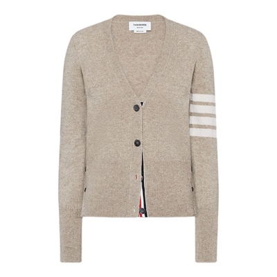 [24期免息][秋冬新品]THOM BROWNE2025女士经典四条纹羊毛开衫