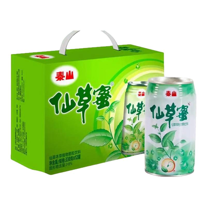 泰山仙草蜜整箱330ml*12罐图片