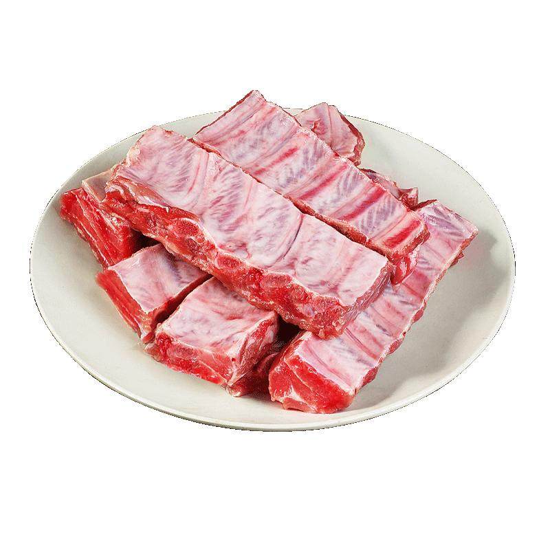 猪肋排新鲜猪排骨黑猪肉农家散养土猪肉生猪肉小排冷冻原切小肋排