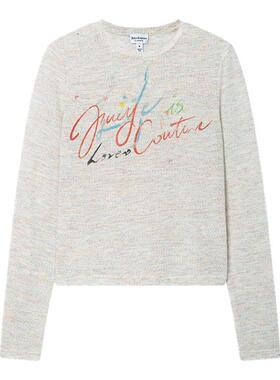 【彩纱】【超能小太阳】Juicy Couture橘滋T恤26春夏新款白色印花