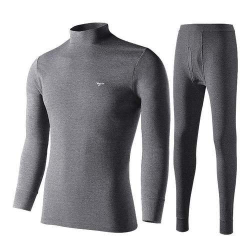 七匹狼纯棉中高领保暖内衣