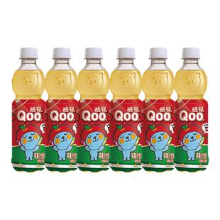 可口可乐酷儿苹果味450ml*6瓶美汁源果汁含维生素c橙味饮料包邮