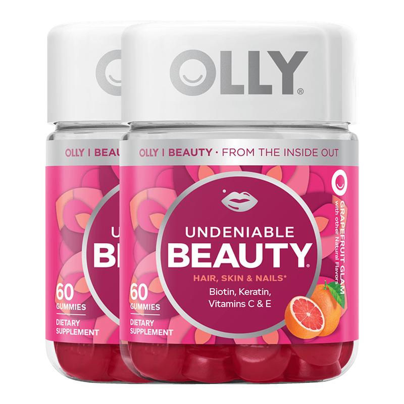 【下拉百补优惠】OLLY秀发蓬蓬维生素软糖生物养护发2瓶临期