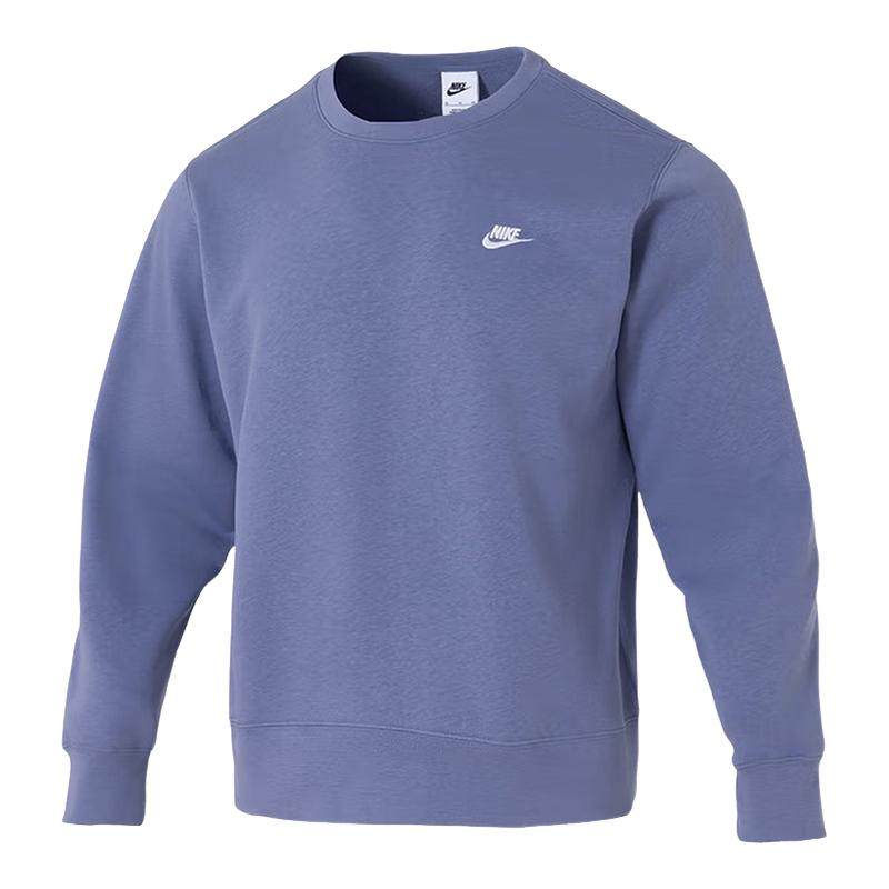 Nike耐克男子针织毛圈经典刺绣小标套头衫圆领休闲卫衣FN3889-499,运动服/休闲服装,运动卫衣/套头衫,淘宝优惠券,粉丝福利购,淘宝优惠卷