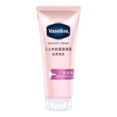 凡士林柔感亮肤防晒素颜霜