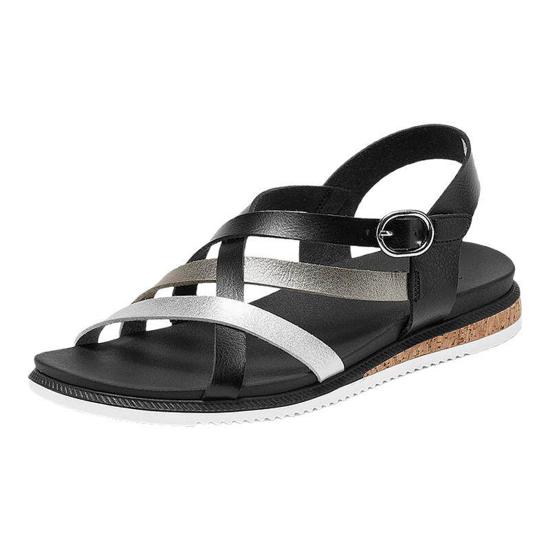 斯凯奇夏女子经典罗马凉鞋透气舒适休闲鞋百搭时尚外穿凉拖沙滩鞋