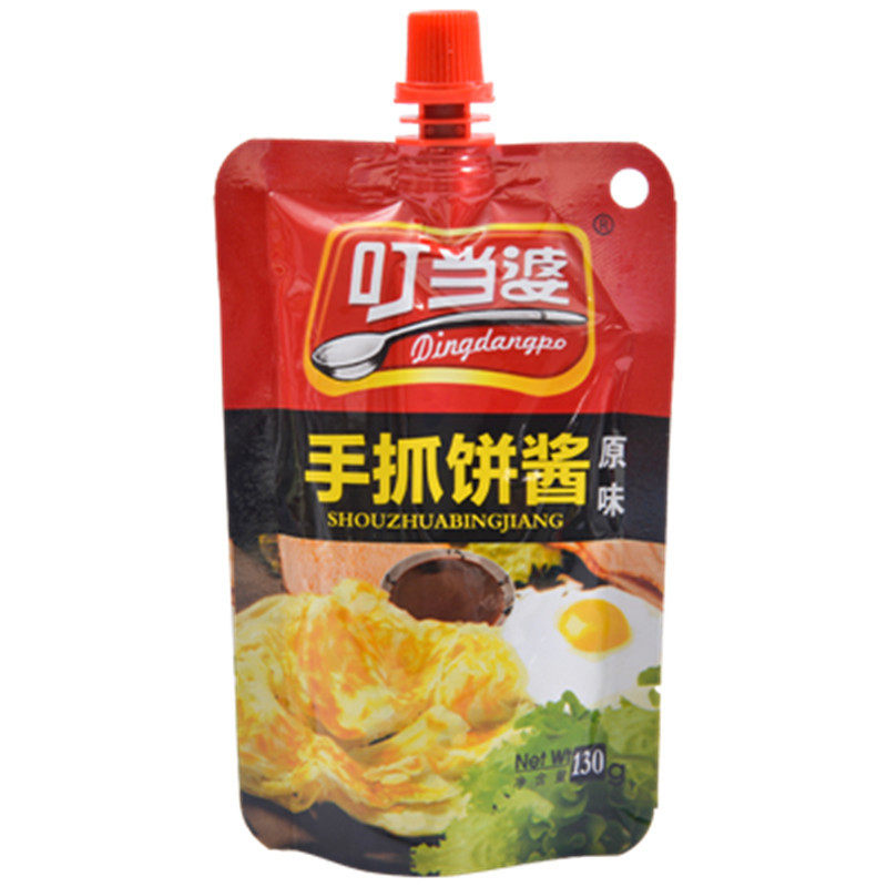 叮当婆手抓饼酱专用酱家用煎饼果子鸡蛋灌饼烤冷面酱香饼秘制酱料