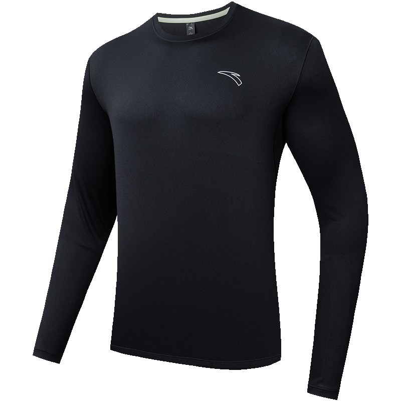 安踏速干大师丨跑步速干长袖t恤男新款透气圆领卫衣训练运动上衣,运动服/休闲服装,运动T恤,淘宝优惠券,粉丝福利购,淘宝优惠卷