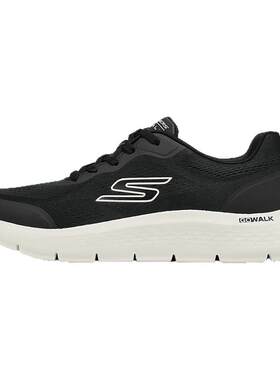 Skechers斯凯奇GO WALK FLEX男士绑带健步鞋轻量缓震舒适透气