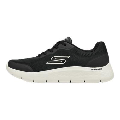 Skechers斯凯奇GO WALK FLEX男士绑带健步鞋轻量缓震舒适透气