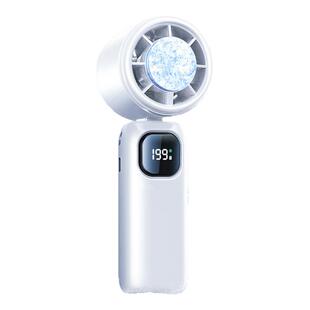 制冷手持小风扇超长续航静音办公室桌上usb电风扇便携式随身充电风扇小型学生宿舍桌面迷你户外挂脖户外神器