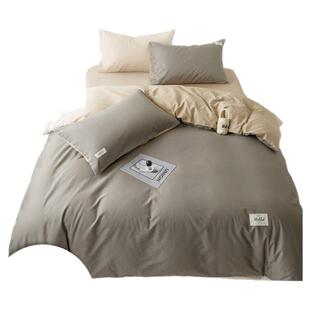 无印良品纯棉床上用品四件套全棉被罩2025新款100纯棉床单被套