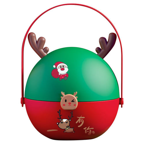 圣诞节苹果包装盒平安夜手提礼盒