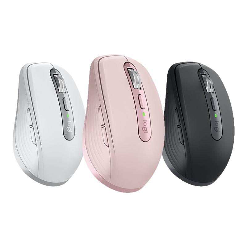 旗舰罗技大师MX Anywhere3S无线蓝牙鼠标充电MAC笔记本ipad办公拆
