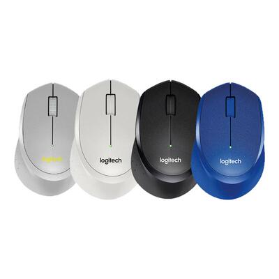 旗舰罗技M330无线鼠标笔记本台式电脑轻音办公家用便携游戏省电