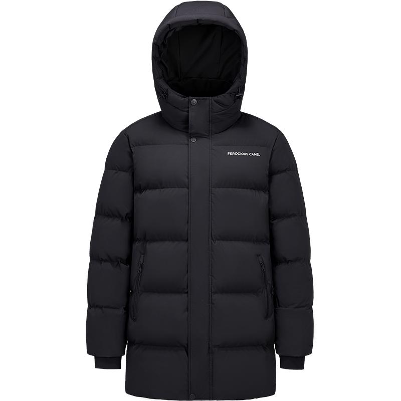 骆驼热能羽绒服三防加厚