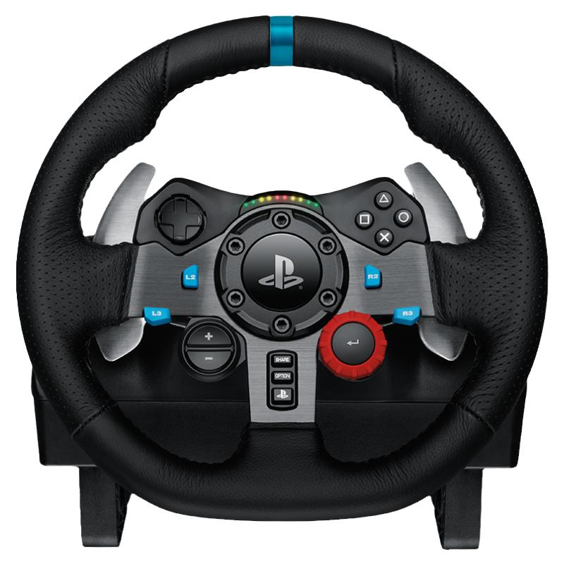 顺丰罗技G29电脑游戏方向盘PS4/5力反馈900度PC练赛车模拟器驾驶欧卡尘埃地平线5神力科莎带排挡手刹漂移G923