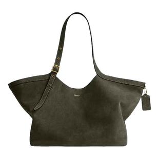 COACH 百搭单肩手提包托特包CBN47 蔻驰金色金属硬件女士时尚