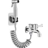 阳台拖布池多功能卫生间马桶加长一进二出拖把池专用水龙头带喷枪