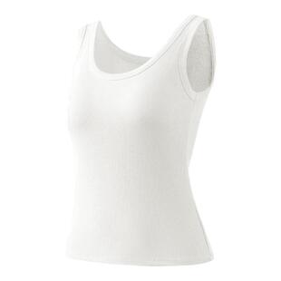 361背心带胸垫女吊带内搭美背内衣文胸一体春夏打底白色外穿上衣