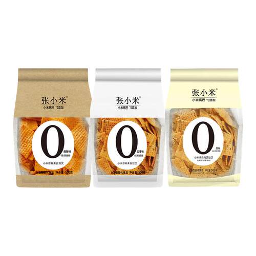 张小米0添加爆款小米锅巴500g