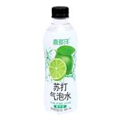 苏打气泡水0蔗糖0脂0卡0碳水360ml 白桃青柠香橙夏日饮品 瓶装