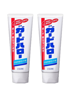 日本进口KAO花王大白牙膏薄荷亮白预防蛀牙去除口臭异味牙垢165g