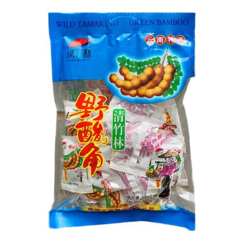 云南特产清竹林酸角酸角食品果脯版纳袋装零食休闲酸甜老式手艺