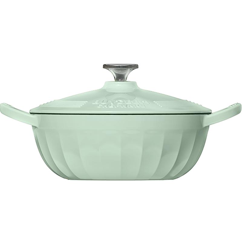 北鼎琺瑯鑄鐵24cm燜燒鍋紅燒鹵燉