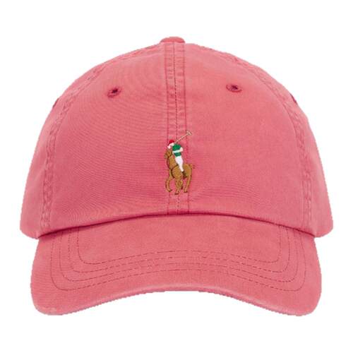 Polo Ralph Lauren粉色水洗小马刺绣休闲棒球帽夏礼物REVOLVE