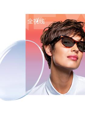 2025新品依视路全视线膜洁GENS变色镜片膜岩膜致配近视散光眼镜片