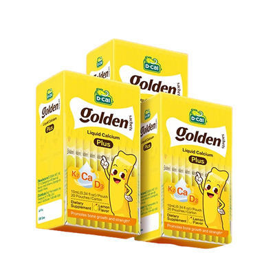 秒杀【3盒装】迪巧液体钙小黄条plus儿童钙片婴儿补钙官方旗舰店