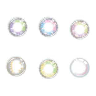 博士伦美瞳万花瞳日抛30片近视隐形眼镜硅水凝胶大直径官方正品D