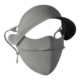 蕉下暴晒帽檐脸基尼女夏全遮光冰丝防紫外线口罩凉感医美防晒面罩