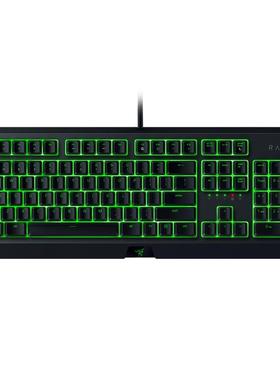 Razer雷蛇黑寡妇蜘蛛标准版104键绿轴电竞电脑游戏有线机械键盘