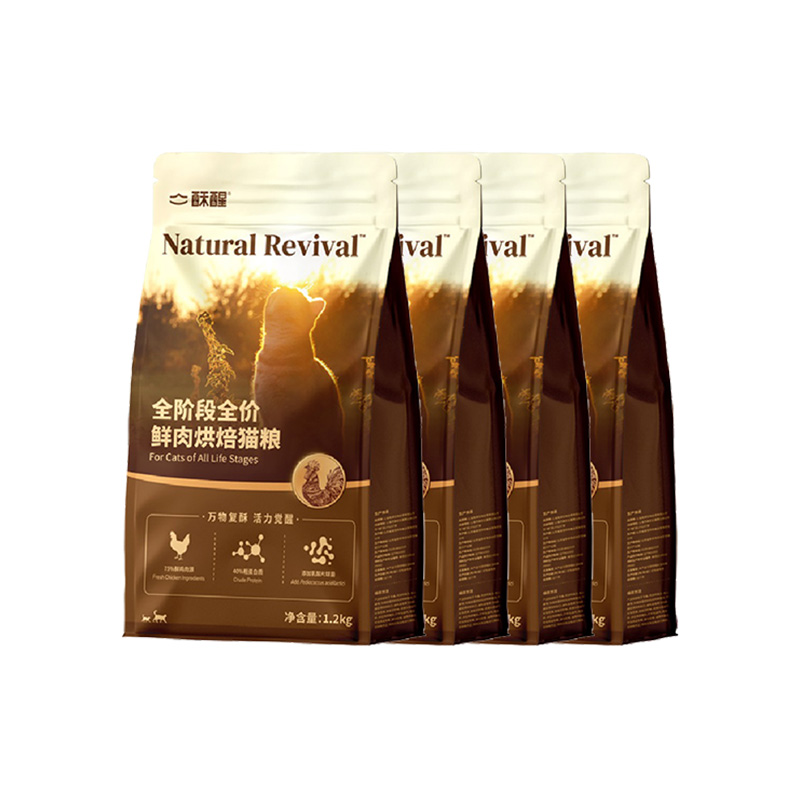 酥醒猫粮4袋全阶段全价鲜肉烘焙猫粮专研养胃成幼猫无谷鲜肉主粮