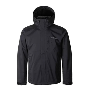 哥伦比亚春秋夹克男女同款防风衣防水冲锋衣男士户外单层连帽外套
