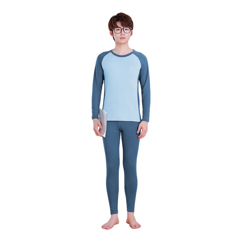 猫人青少年保暖内衣套装