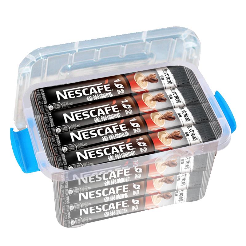 雀巢咖啡三合一速溶原味特浓提神