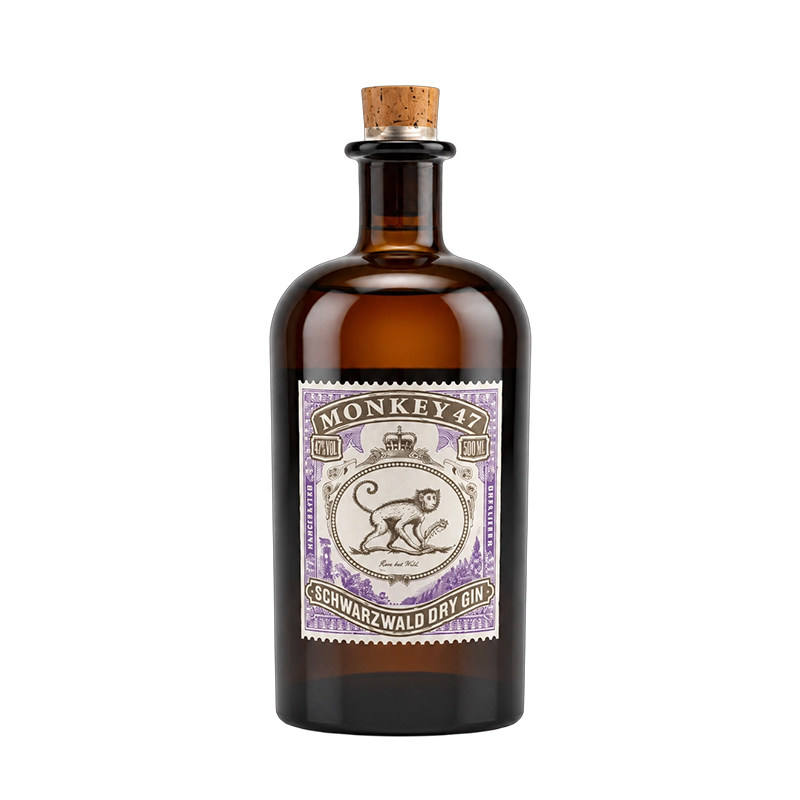 Monkey 47/猴王47德国黑森林进口Gin金酒500ML杜松子酒金汤力调酒
