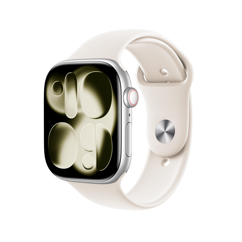 适用苹果手表带s12/S11运动硅胶正品原iwatch11透气新款applewatch9/ultra4/3男9代男装女se2/3夏季守恋官方