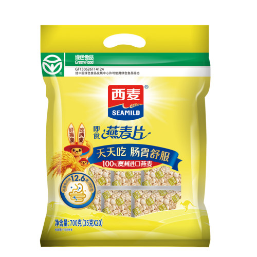 袋装不添加蔗糖营养代餐纯燕麦片
