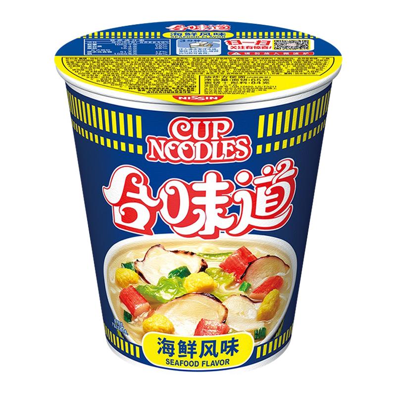 日清合味道14口味可选杯装方便面