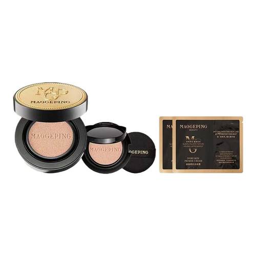 MAOGEPING/ 毛戈平 奢华鱼子酱气垫粉底液防晒遮瑕粉霜持久持妆R