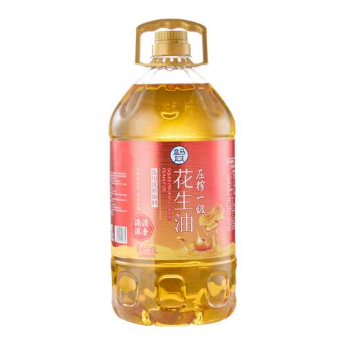 盒马花生油一级压榨5L大桶家庭装